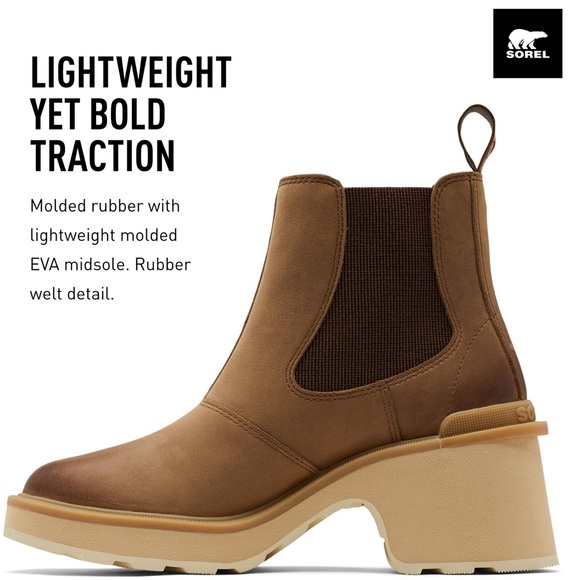 Brand new in box Sorel Women's Hi-Line Heel Chelsea Boots size 7
MSRP: $130 - Picture 5 of 8